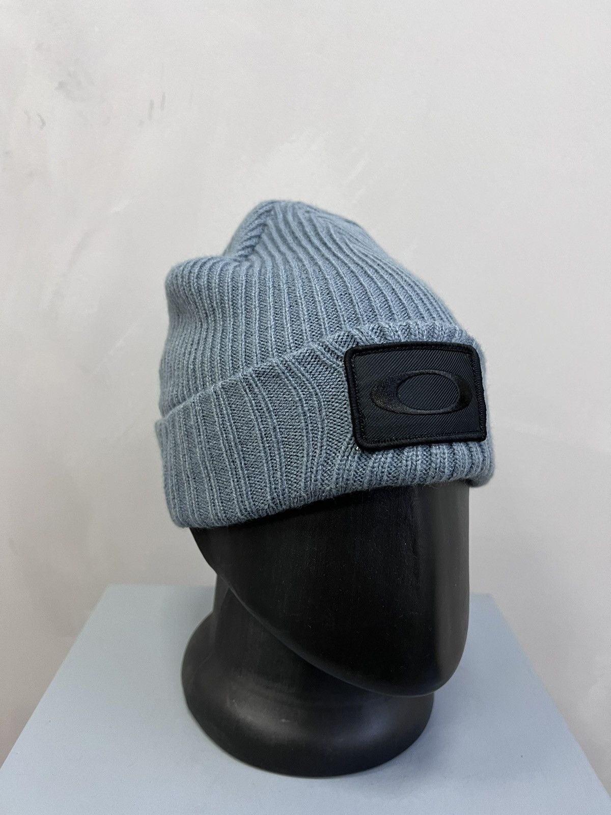 Oakley OAKLEY Beanie Hat Cap Wool Big Logo Gorpcore Y2K Outdoor Size ONE SIZE - 2 Thumbnail