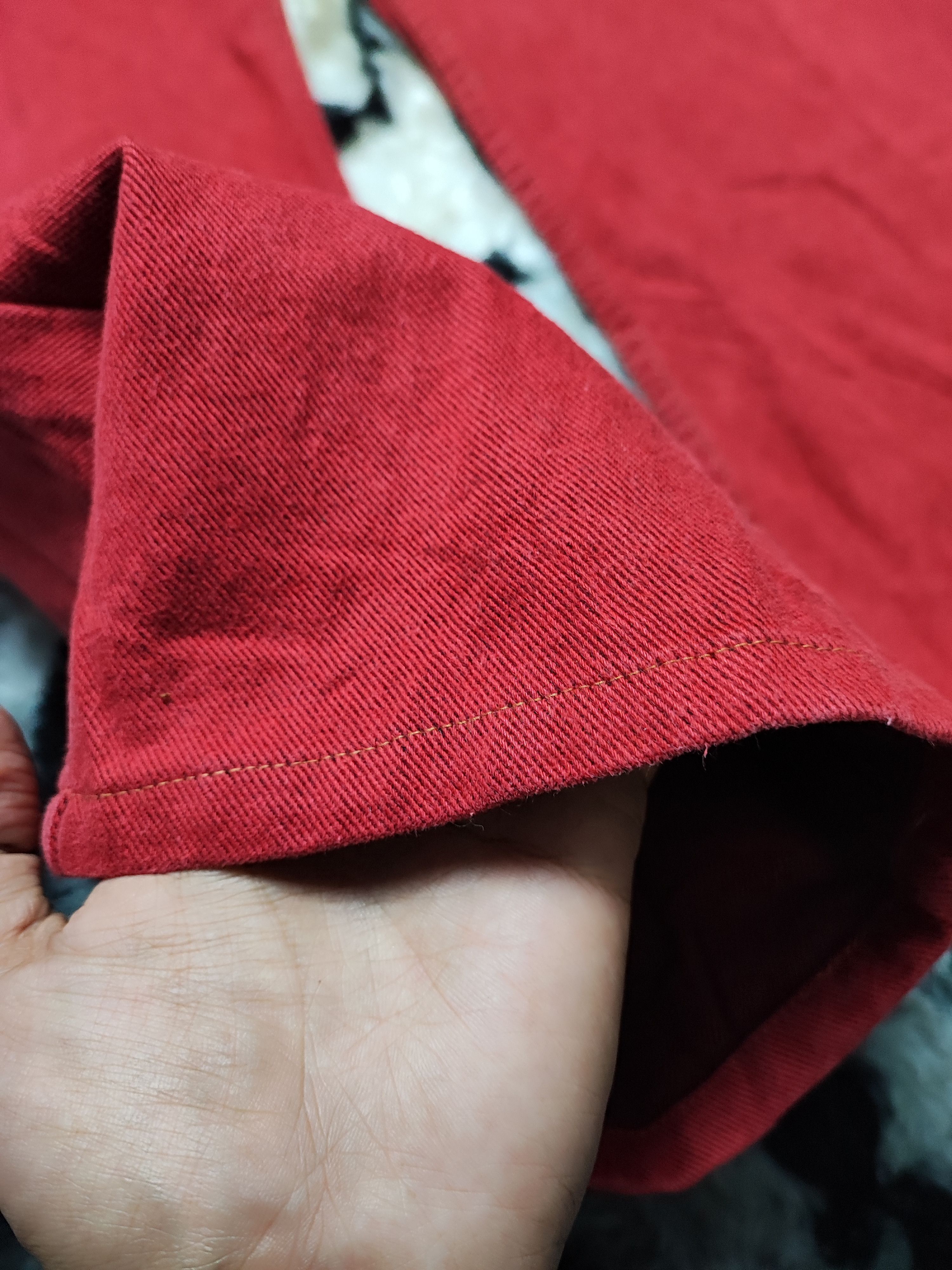 Kapital × Levi's × Vintage Vintage Levis 90s Jeans Red Denim Size US 30 / EU 46 - 19 Thumbnail