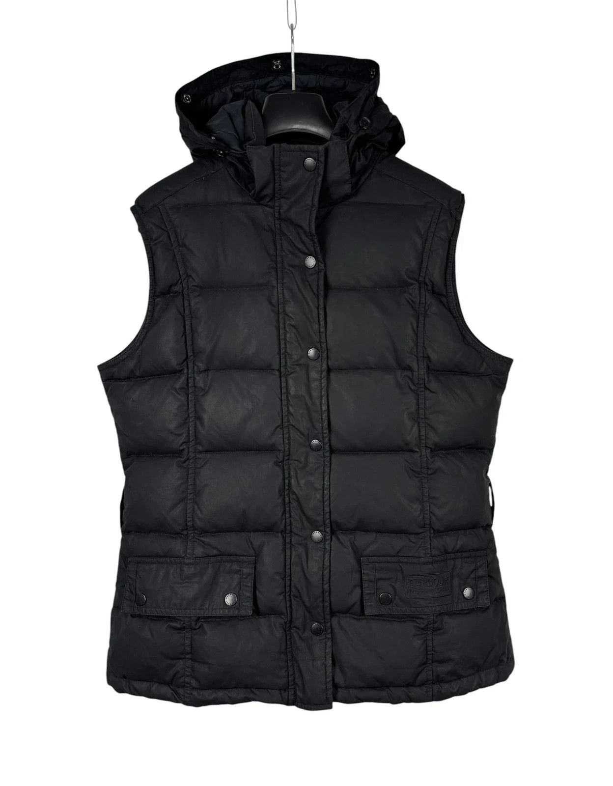 Barbour Barbour International Wax Cotton Down Gilet Size L / US 10 / IT 46 - 13 Thumbnail