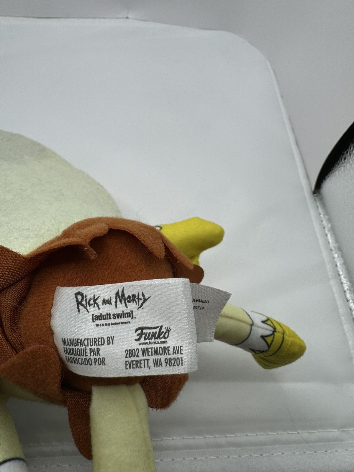 Vintage Rick and Morty - Birdperson Plush Doll Toy Size ONE SIZE - 11 Thumbnail