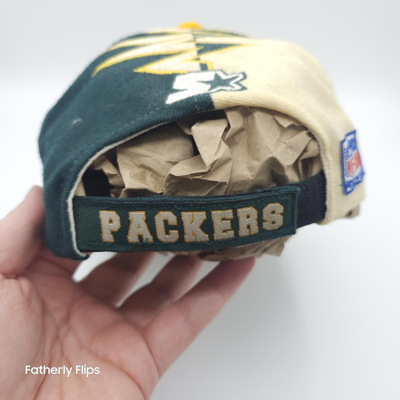 Starter Vintage Green Bay Packers NFL Pro Line Starter Snapback Hat Size ONE SIZE - 2 Thumbnail