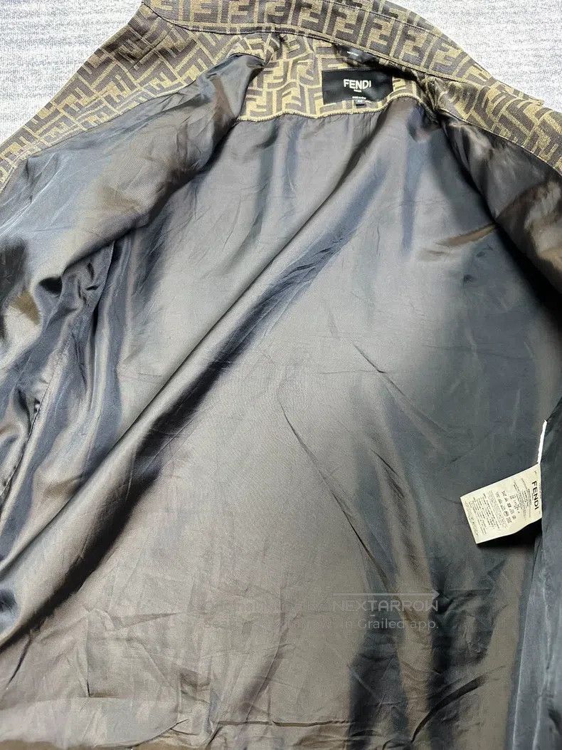 Fendi Fendi Monogram Double F Collar Jacket Size M / US 6-8 / IT 42-44 - 5 Thumbnail