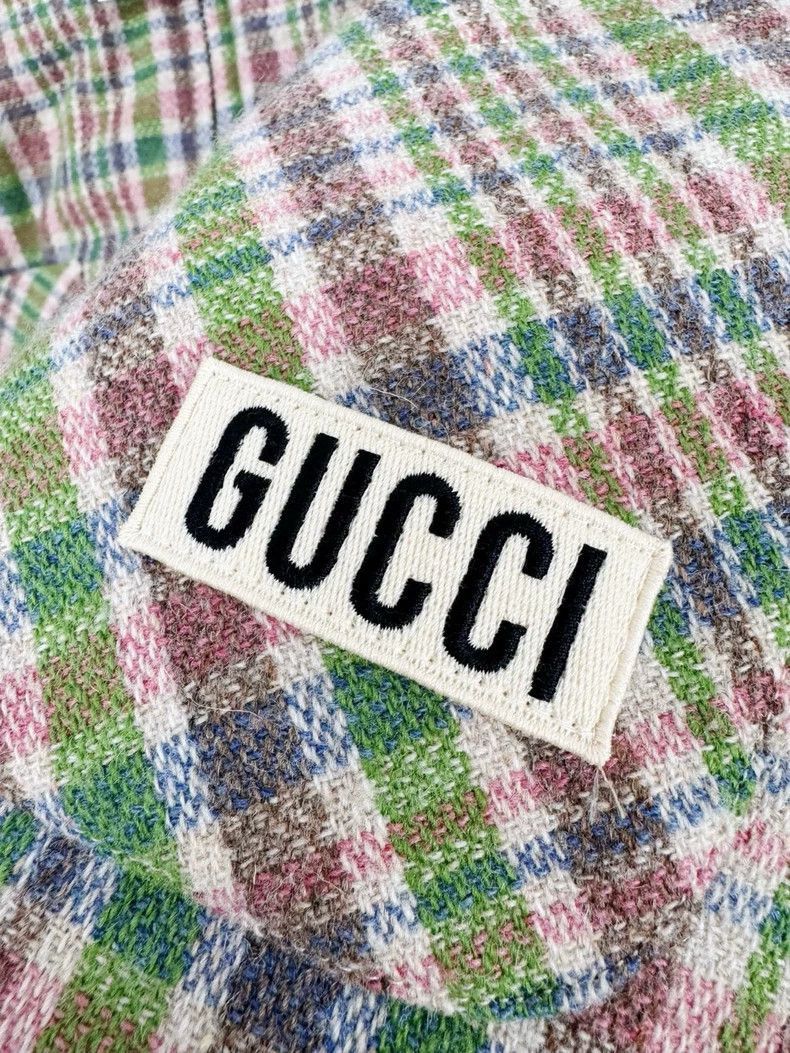 Gucci Gucci Check Pattern Hooded Jacket-2505 Size XL / US 12-14 / IT 48-50 - 4 Thumbnail