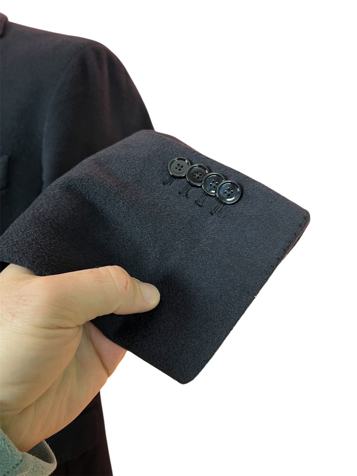 Designer × Tagliatore tagliatore blazer wool luxury Italy designer jacket blue Size 54R - 5 Thumbnail