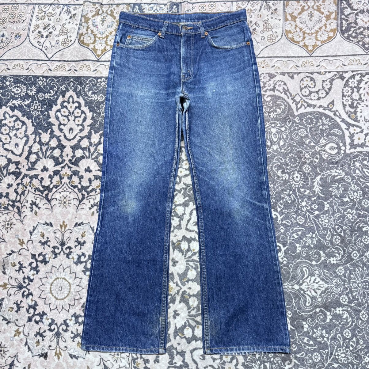 Levi's Vintage Levis 517 Flare Jeans Repaired Hedi Slimane Size US 32 / EU 48 - 15 Thumbnail