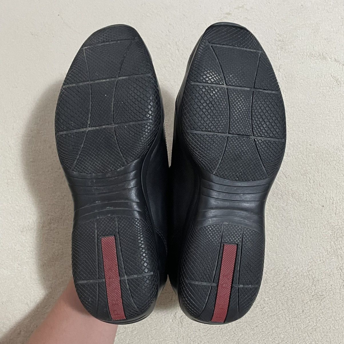 Prada Prada Vintage Leather Sneakers rap archive streetwear swag Size US 4.5 / IT 34.5 - 6 Thumbnail
