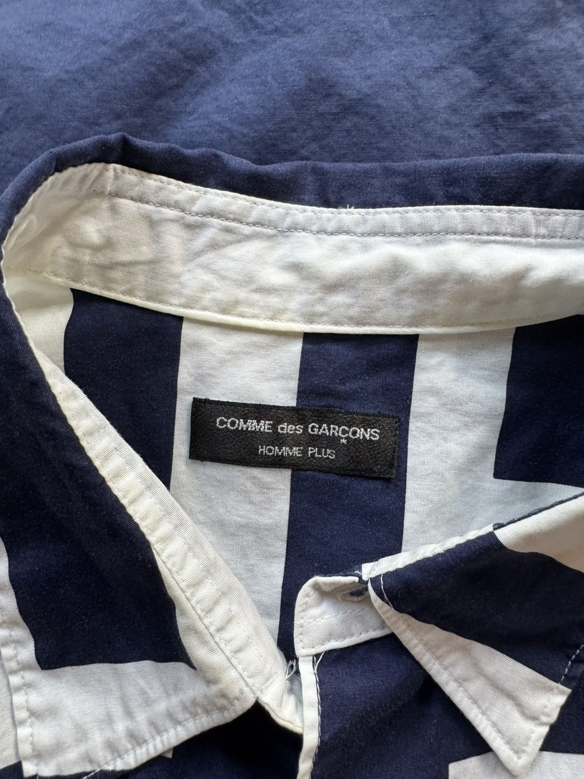Comme des Garcons Homme Plus Comme Des Garçons Homme Plus Button Up Stripe Size US M / EU 48-50 / 2 - 4 Thumbnail