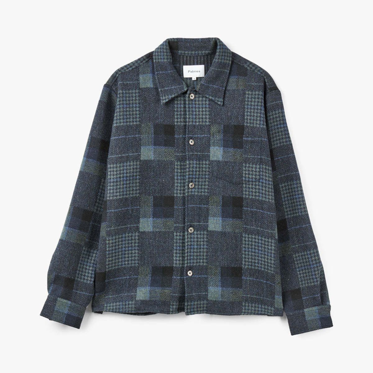 Our Legacy 46/S - Patch Overshirt - Navy Size US S / EU 44-46 / 1 - 5 Thumbnail