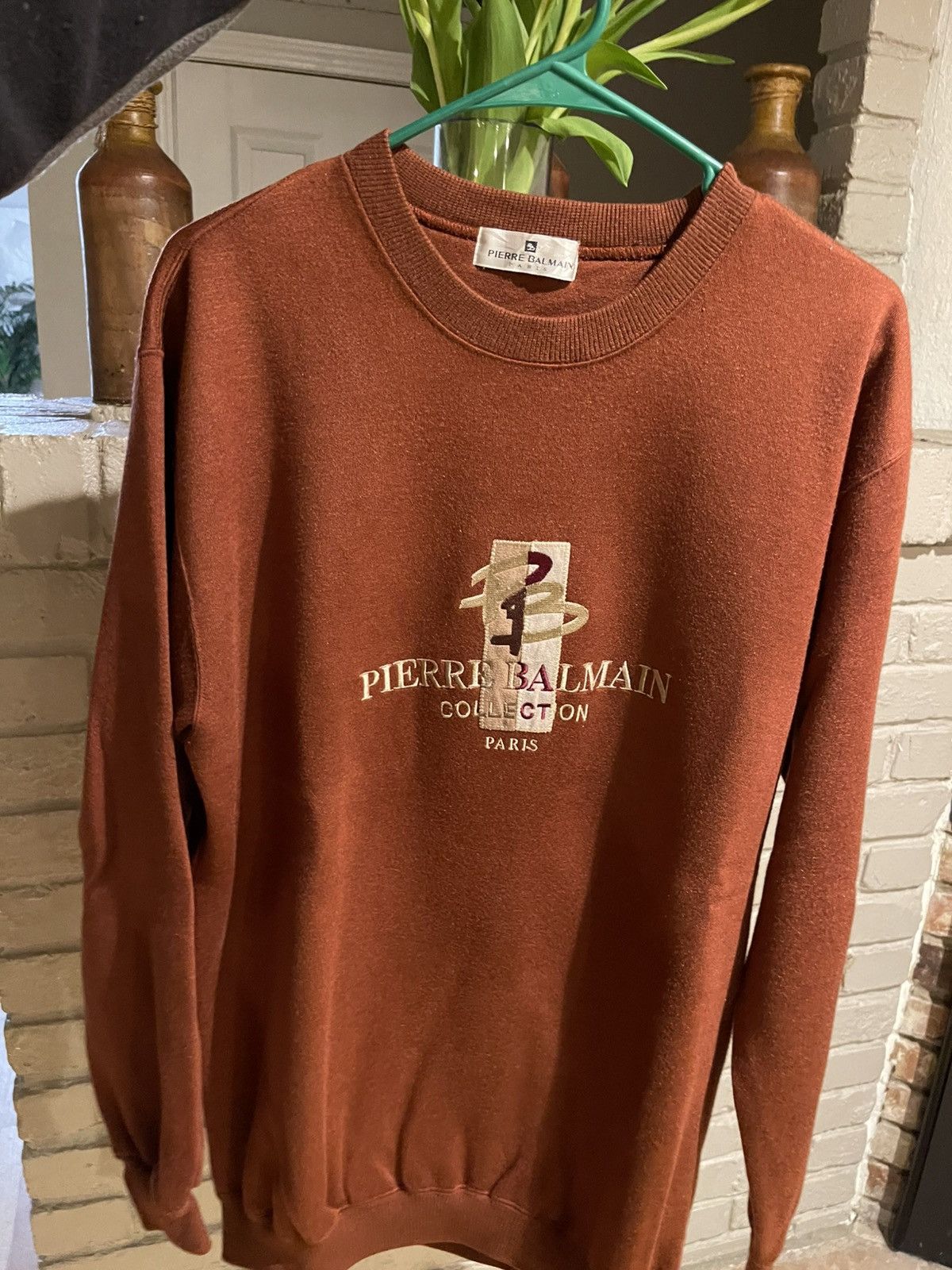 Pierre Balmain × Vintage Vintage Pierre Balmain pullover sweater Size US L / EU 52-54 / 3 - 1 Thumbnail