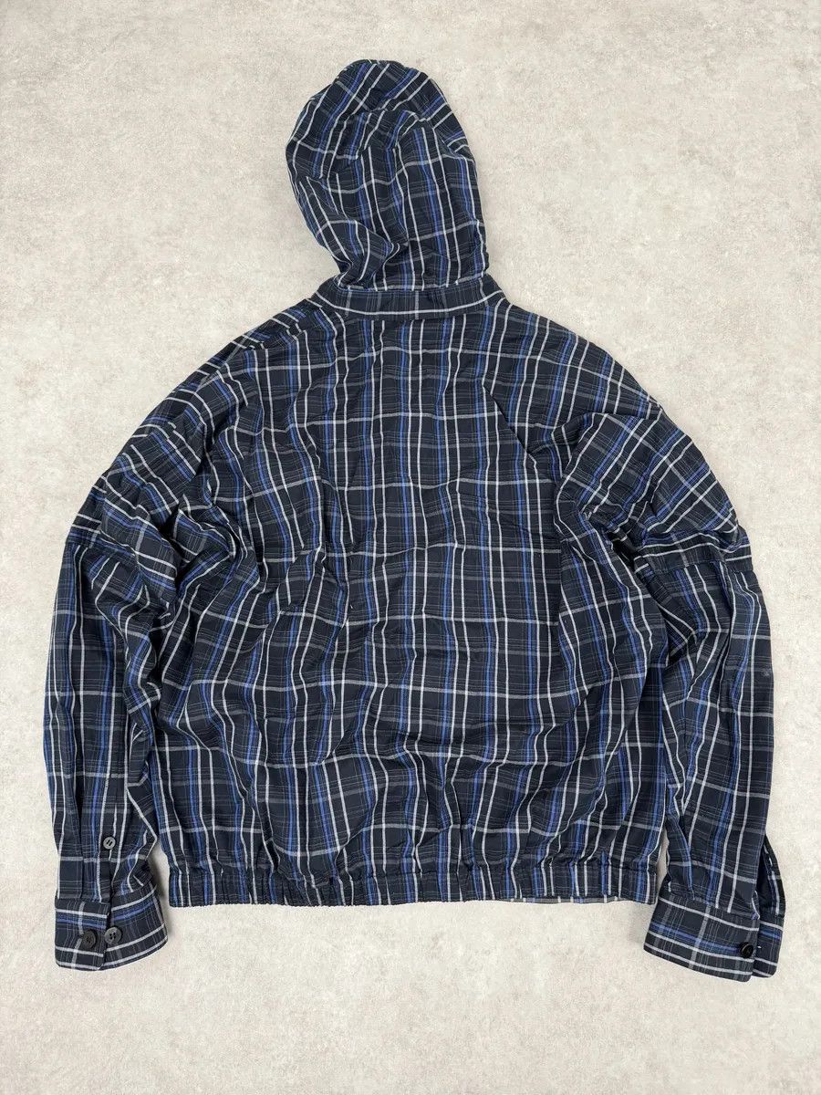 Issey Miyake Issey Miyake Navy Japanese Checkered Bomber Jacket Size US S / EU 44-46 / 1 - 5 Thumbnail