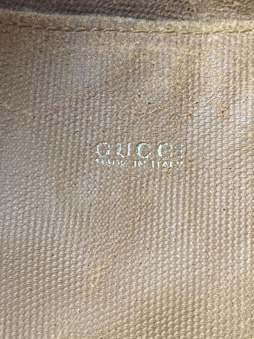 Gucci Vintage GG Supreme Gucci Canvas Pouch (201) Size ONE SIZE - 20 Thumbnail