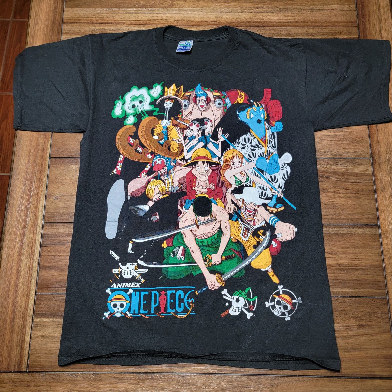 Other Animex One Piece Black Unisex Tee (Thessh) -Size OS (Medium) Size US M / EU 48-50 / 2 - 1 Thumbnail
