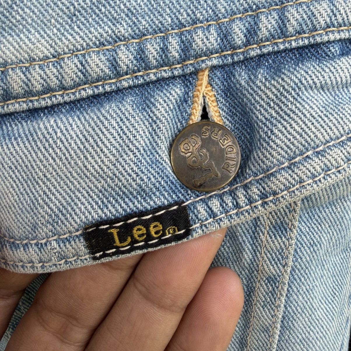 Lee Vintage Lee Riders Denim Jacket Light Wash Faded 70s 80s Size US L / EU 52-54 / 3 - 4 Thumbnail