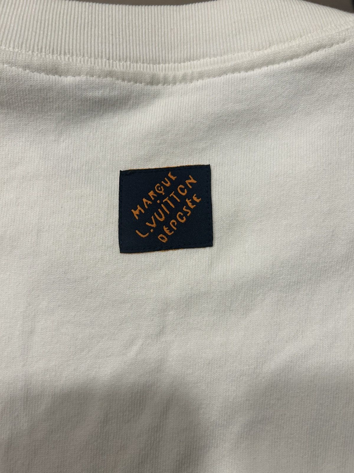 Louis Vuitton Lovers Embroidered Short-Sleeved T-Shirt Size US S / EU 44-46 / 1 - 3 Thumbnail