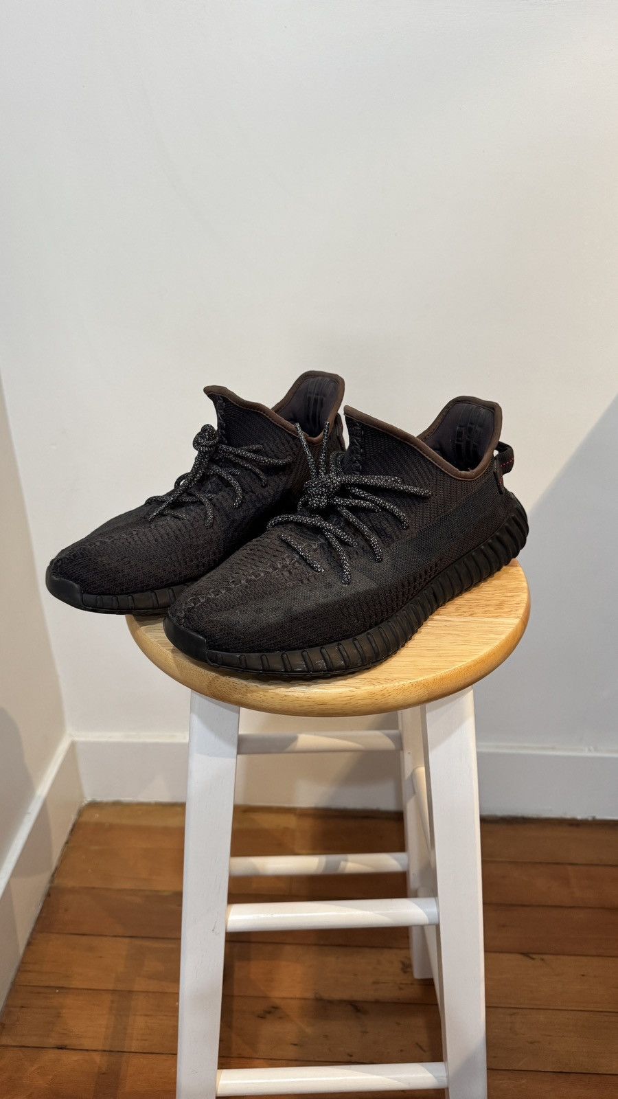 Adidas Yeezy Boost 350 V2 “Black” – Non-Reflective Size US 12.5 / EU 45-46 - 1 Thumbnail