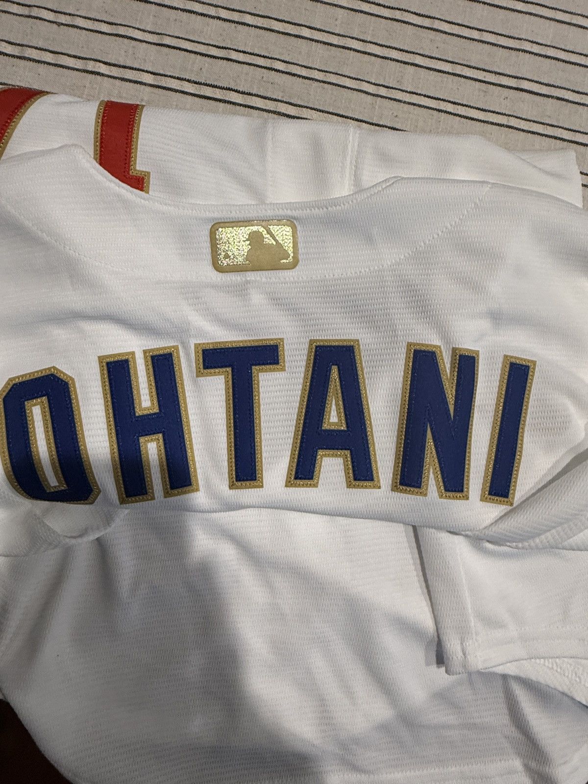 Nike NIKE SHOHEI OHTANI DODGERS 2025 WS CHAMP JERSEY GOLD SERIES Size US M / EU 48-50 / 2 - 9 Thumbnail