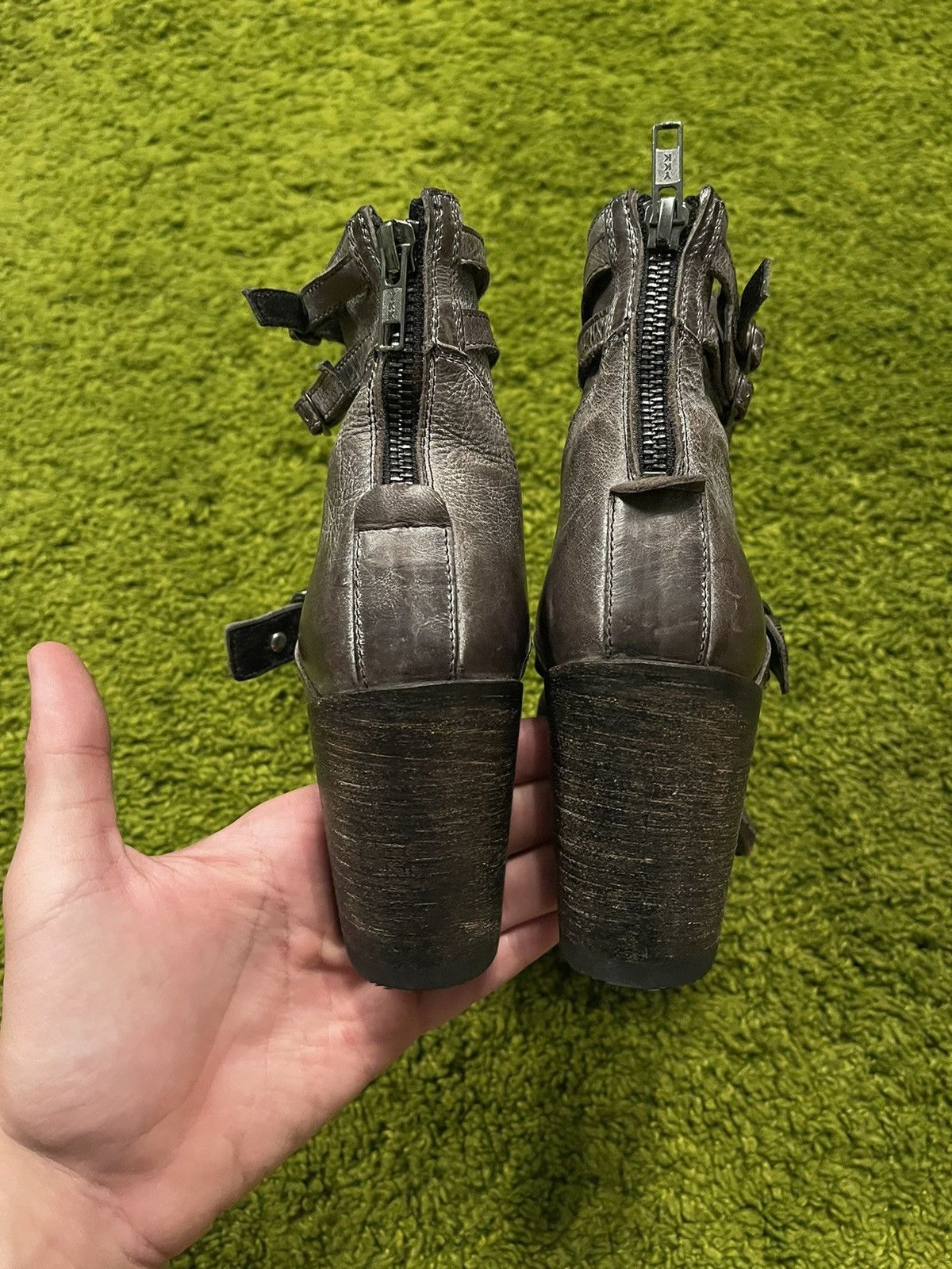 Cowboy Equipment × Genuine Leather × Sendra Sendra western cowboy style real leather boots Size US 7 / IT 37 - 4 Thumbnail