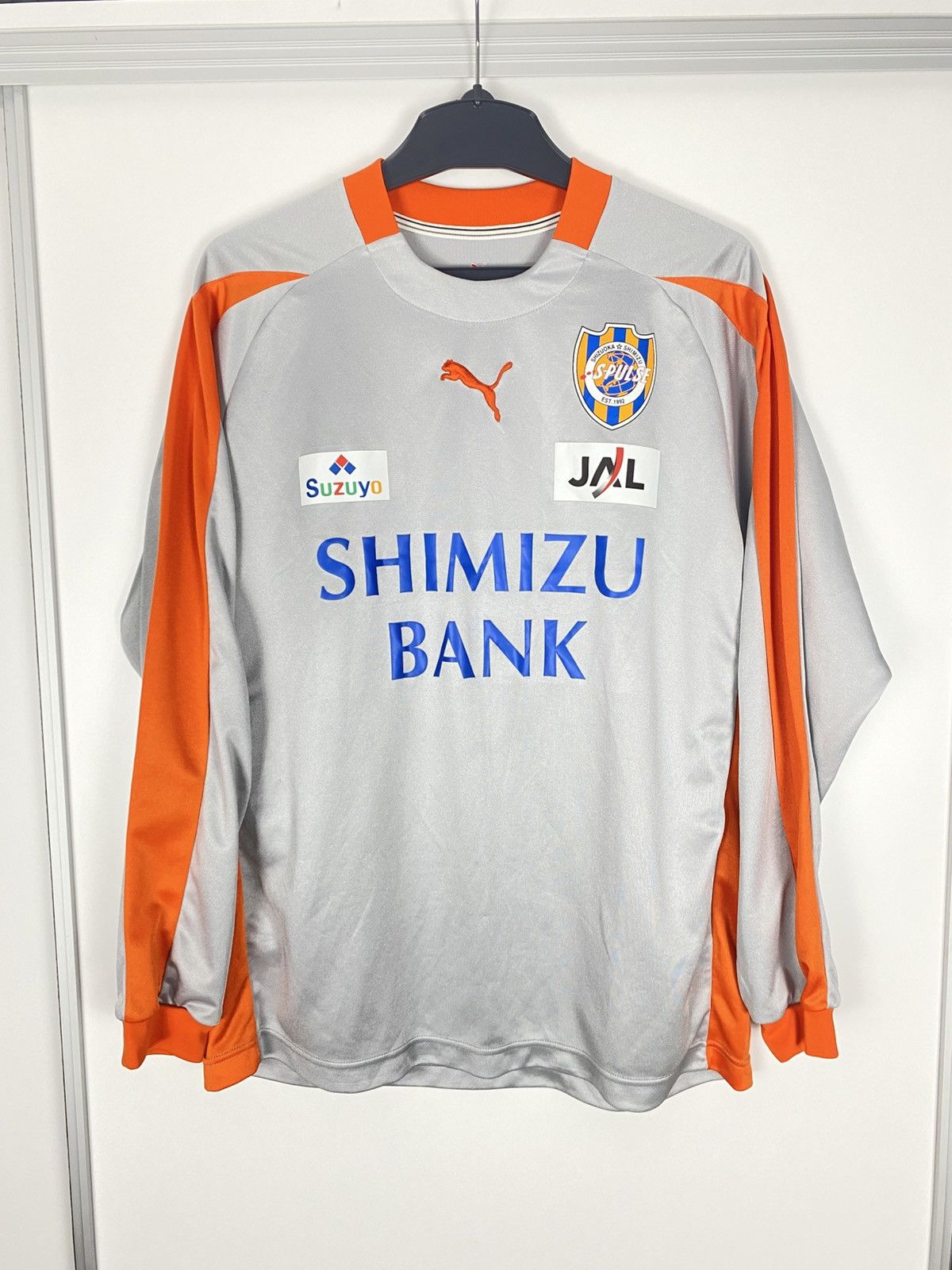 Puma Puma x Shizuoka Shimizu S-Pulse Made in Japan Football y2k Size US L / EU 52-54 / 3 - 7 Thumbnail