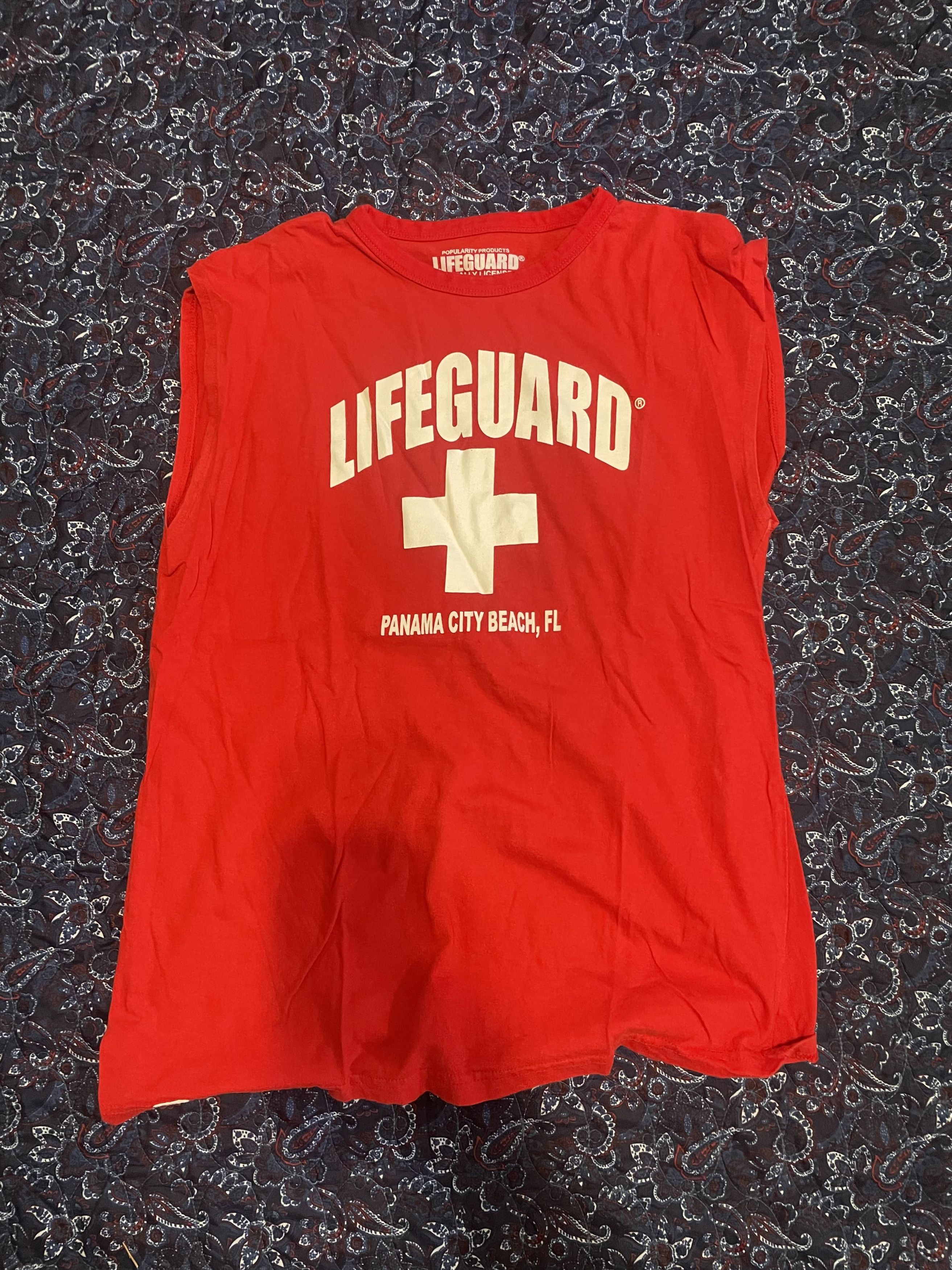 Other Panama City Beach, Fl Lifeguard Tank Size US L / EU 52-54 / 3 - 1 Thumbnail