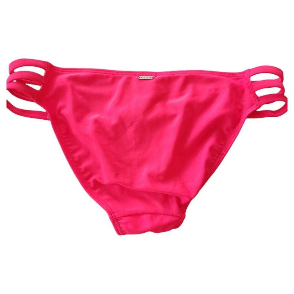 Designer CT609 Hollister NWOT Orange Bikini Bottom M Size ONE SIZE - 3 Thumbnail