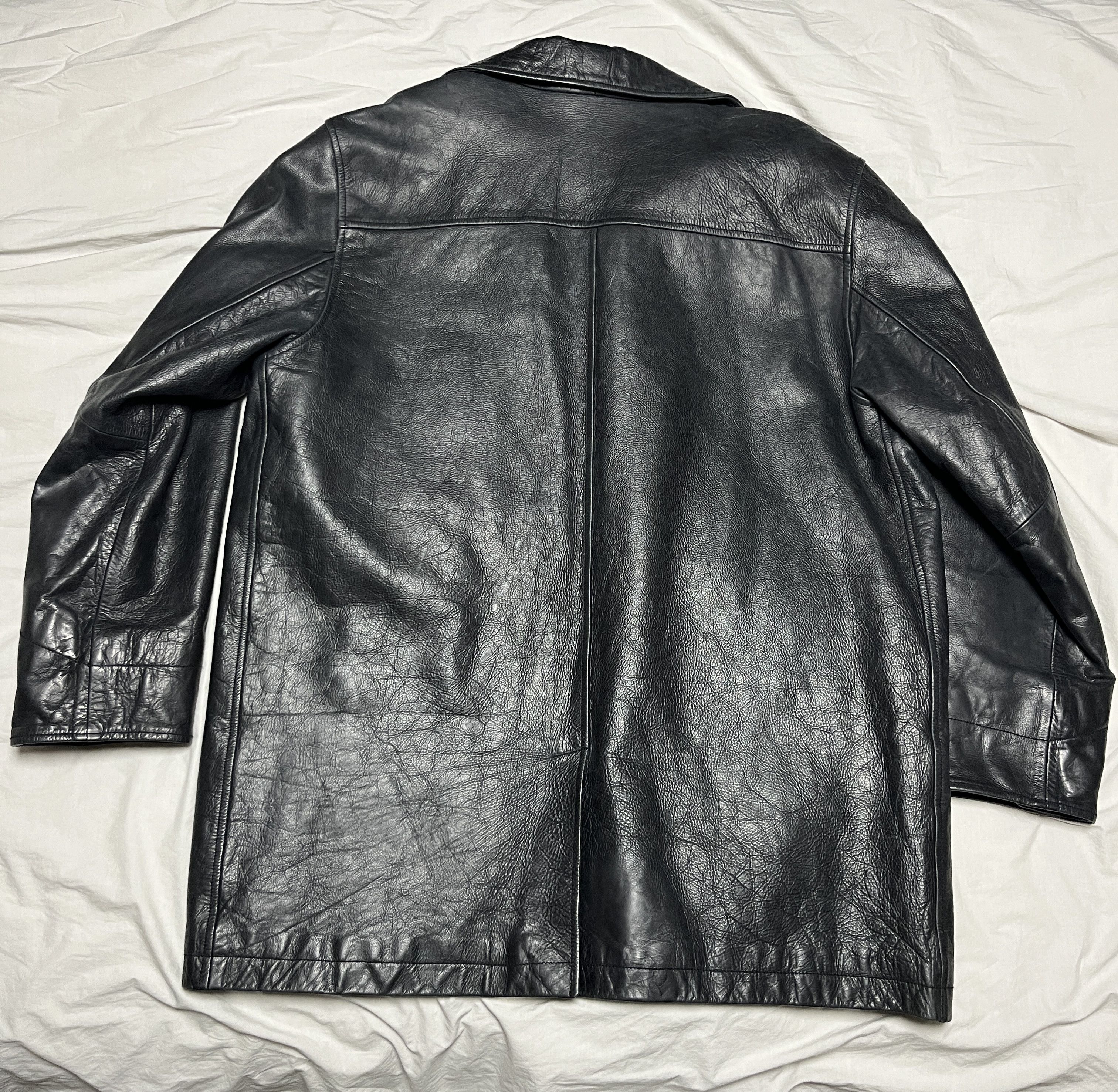 Gap old gap leather car coat Size US L / EU 52-54 / 3 - 4 Thumbnail