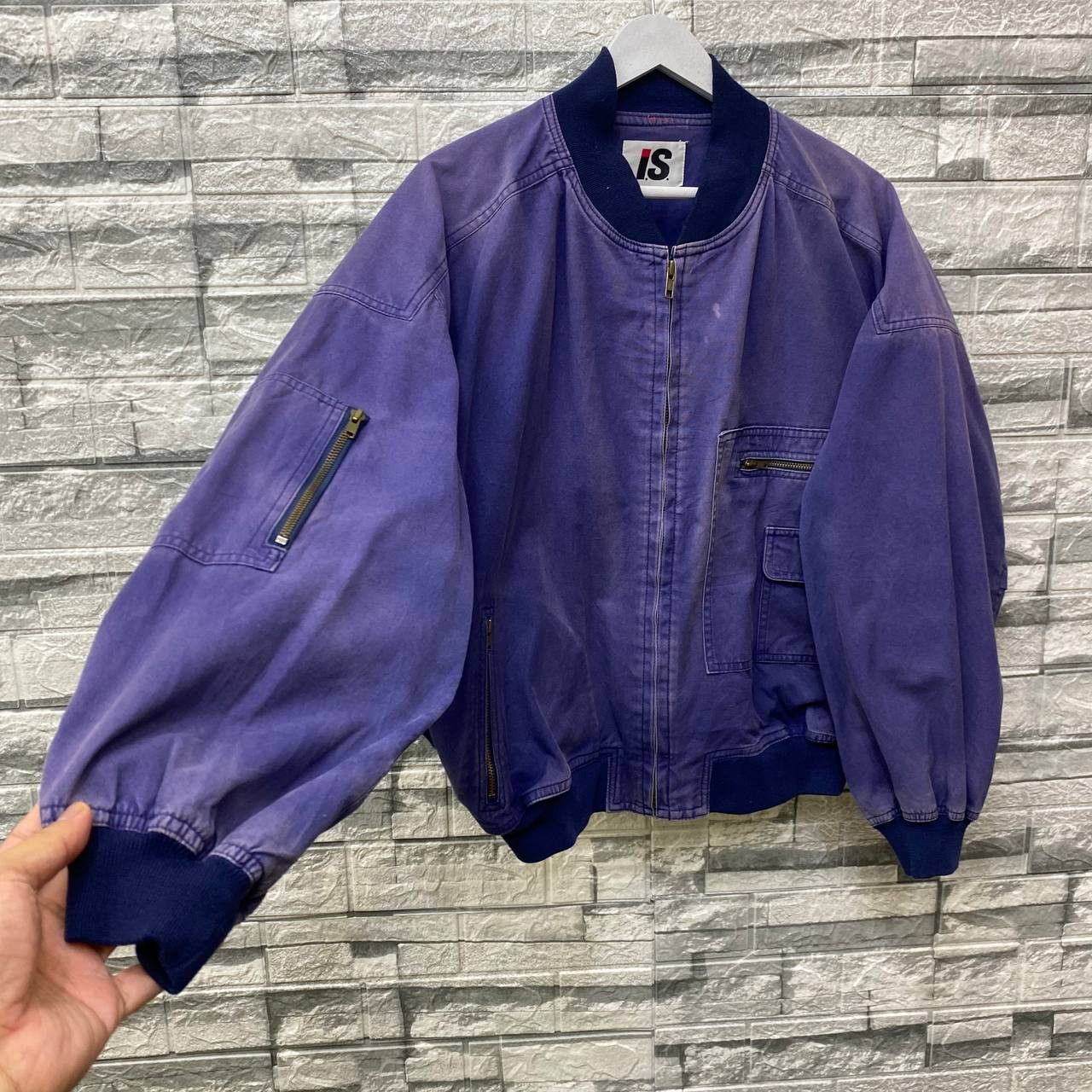 Issey Miyake WORN VINTAGE 80S ISSEY MIYAKE CARE INSTRUCTION FADED PURPLE Size US M / EU 48-50 / 2 - 14 Thumbnail