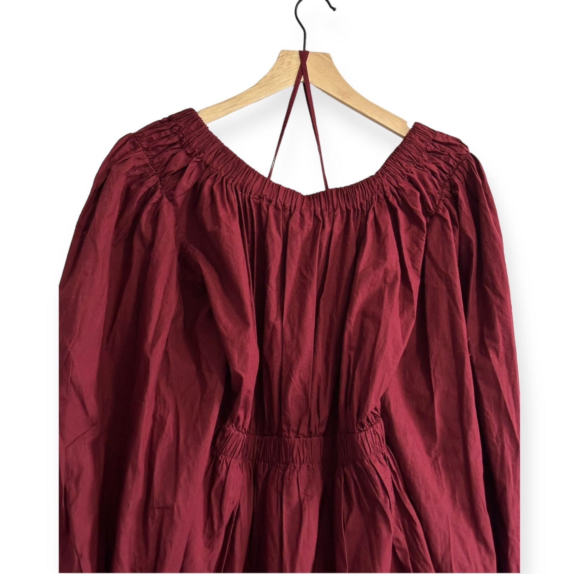 Ulla Johnson Ulla Johnson Martine Dress in Bordeaux, Size 6 Size M / US 6-8 / IT 42-44 - 9 Thumbnail
