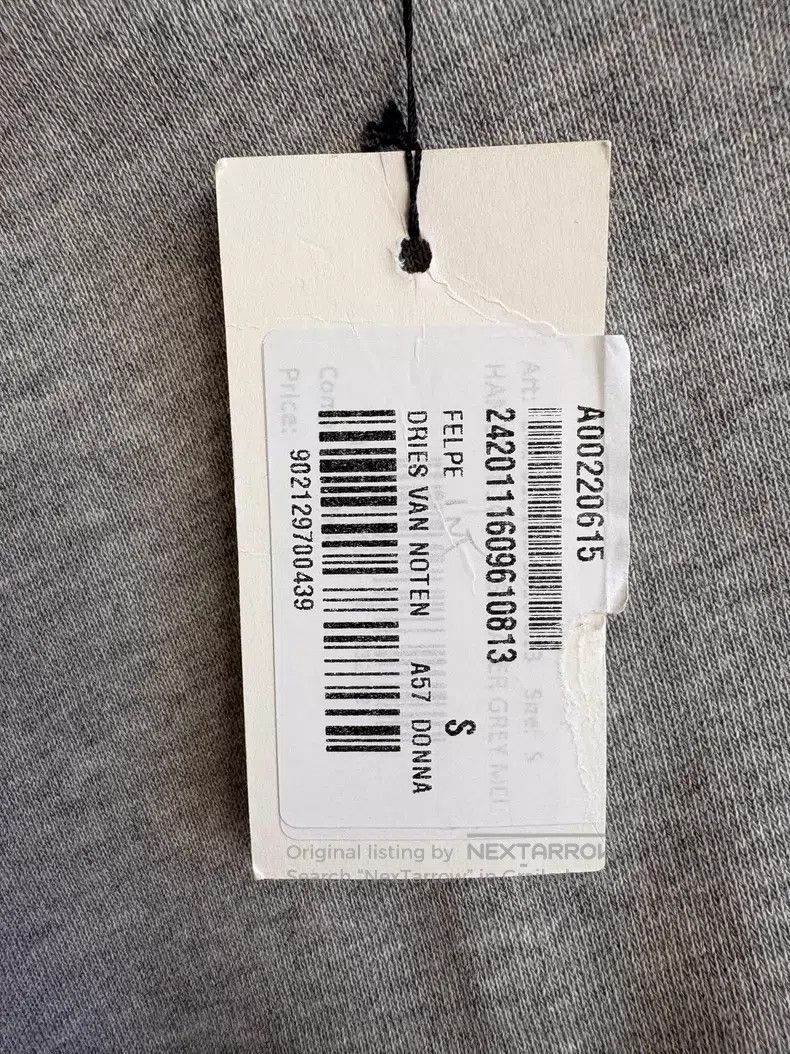 Dries Van Noten Dries Van Noten Gray Hoodie Size S / US 4 / IT 40 - 4 Thumbnail