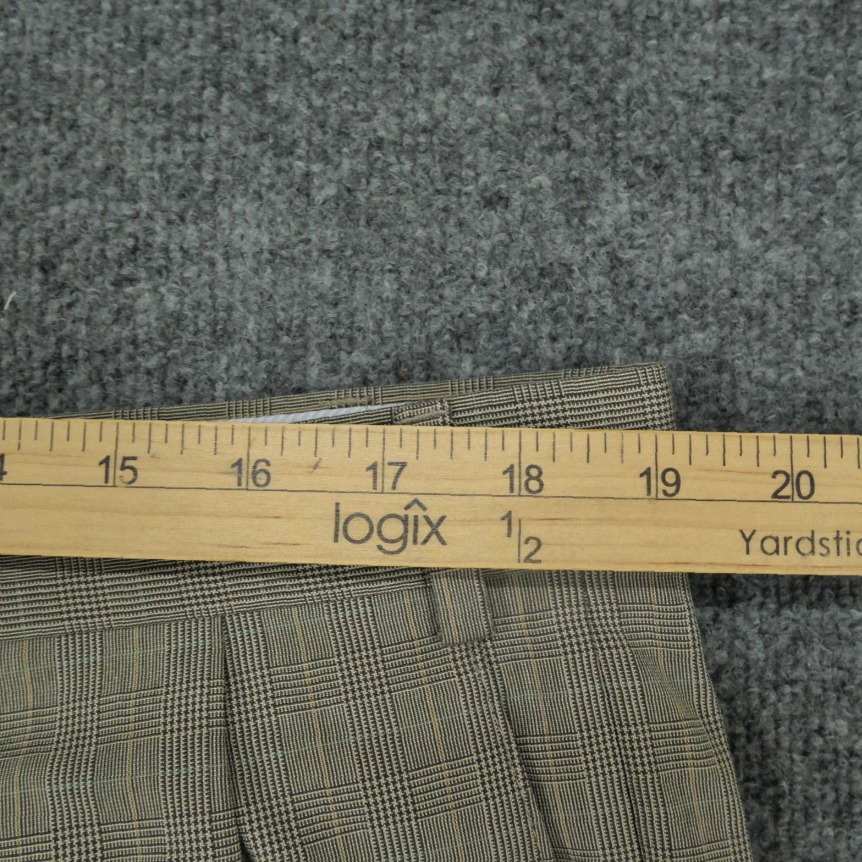 Ralph Lauren VINTAGE Ralph Lauren Pants Dress Pants Plaid Mens 38x29 Blue Tan Brown Black 包装 Size US 38 / EU 54 - 5 Thumbnail