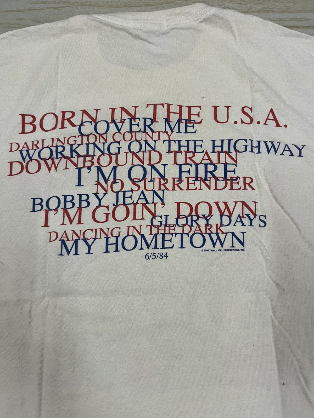 Band Tees Bruce Springsteen Born In The Usa 00s Tee Size US M / EU 48-50 / 2 - 8 Thumbnail