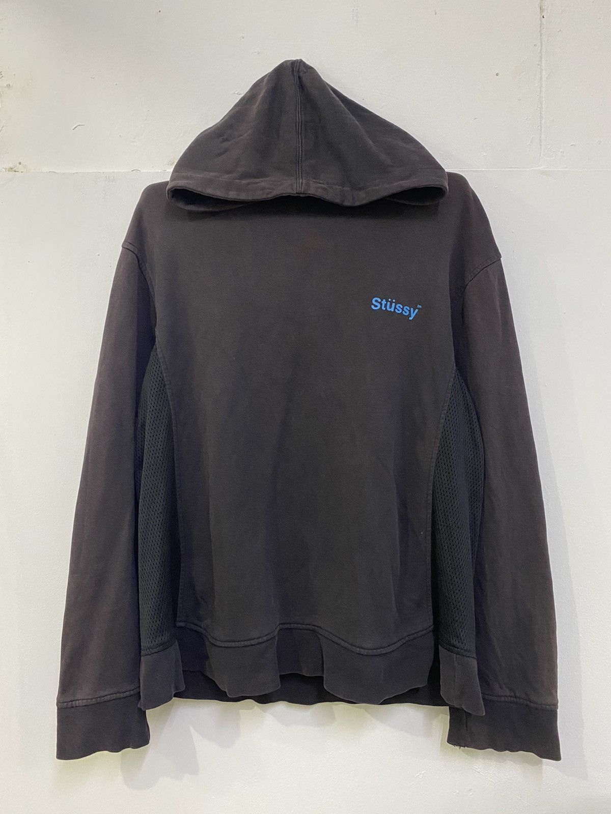 Stussy 💥STUSSY BASIC SPELL OUT SUNFADED HOODIE Size US M / EU 48-50 / 2 - 6 Thumbnail