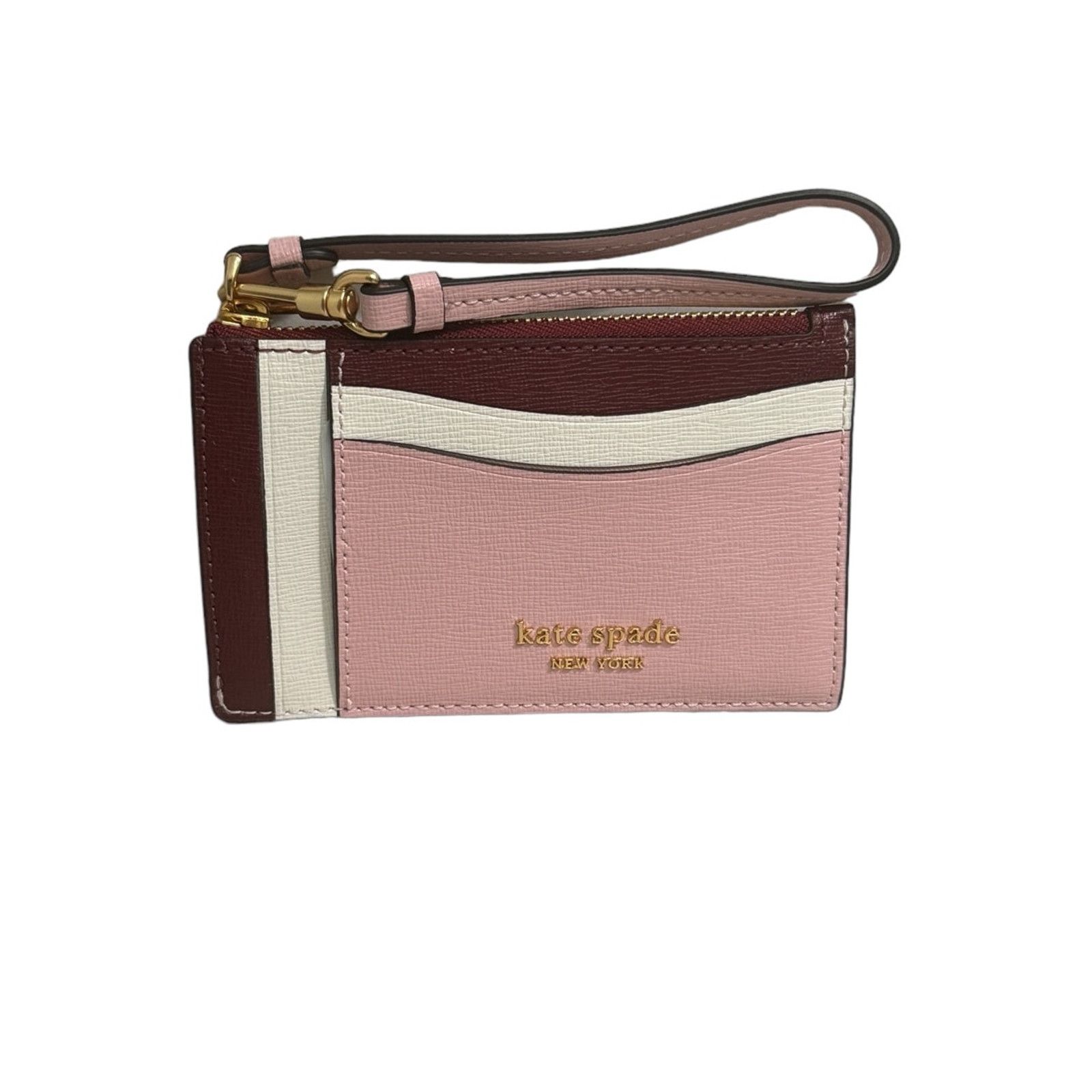 Kate spade Morgan Colorblocked Card Case Wristlet NWOT