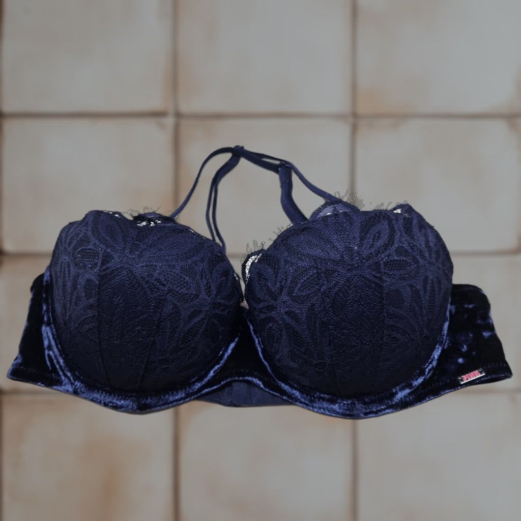 Bralette Victoria's Secret Bleu Marine - Taille Medium - Neuf Avec étiquettes