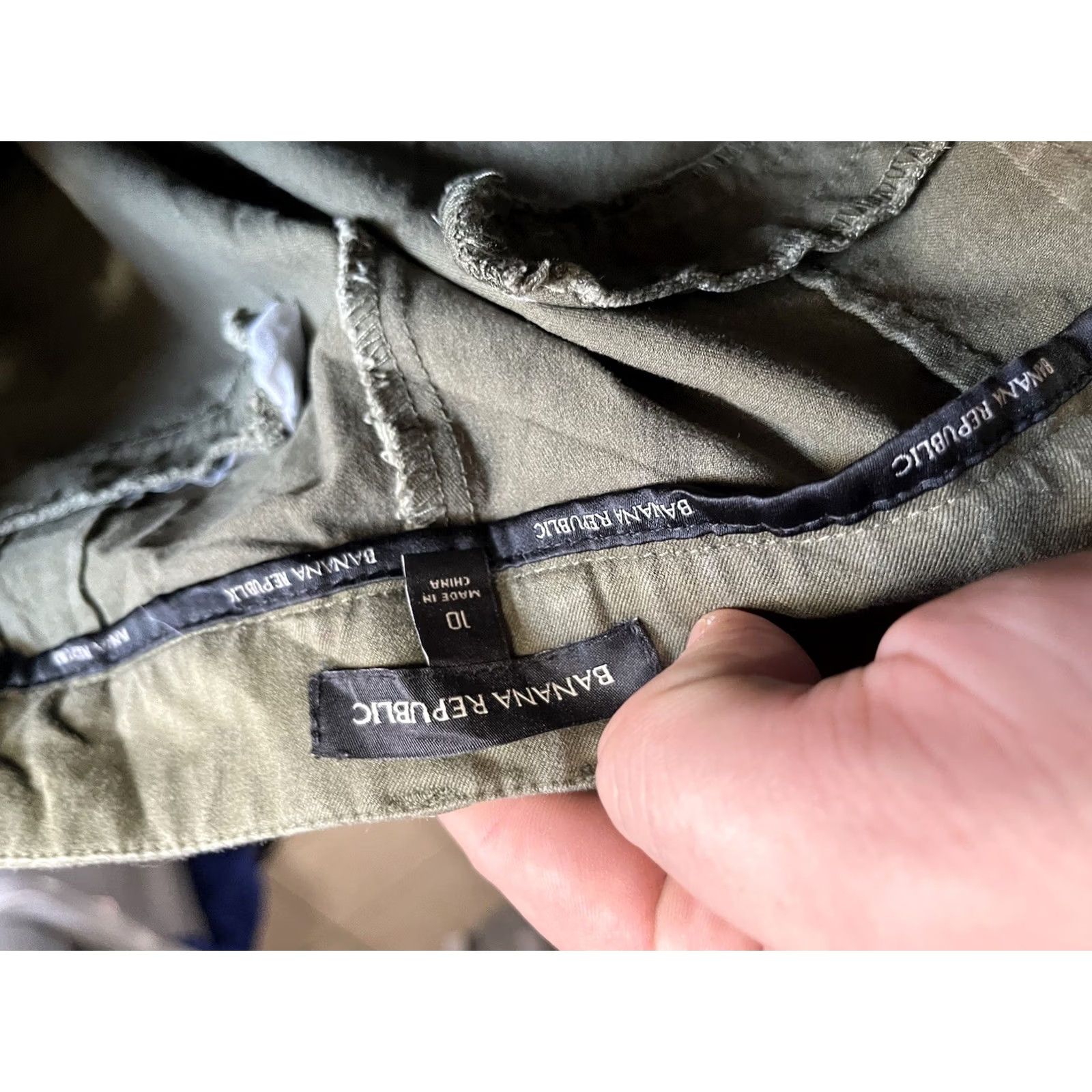 Banana Republic Banana Republic Pants Dress Pants Women's Straight Stretch Size 10 Green Size 32" / US 10 / IT 46 - 5 Thumbnail