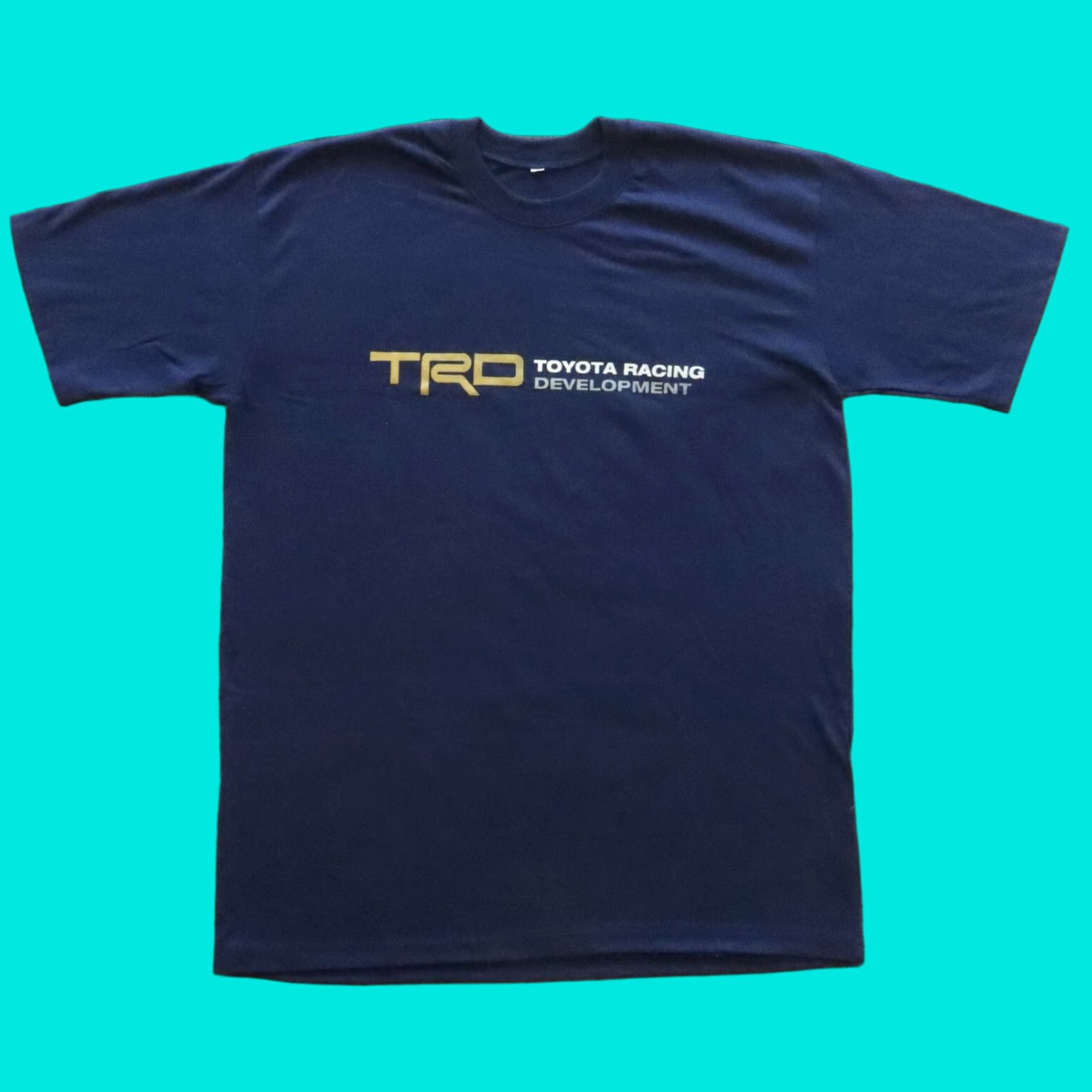 Vintage VINTAGE Toyota TRD Tee Shirt XL Men Blue T-Shirt Toyota Racing Development Size US XL / EU 56 / 4 - 1 Thumbnail