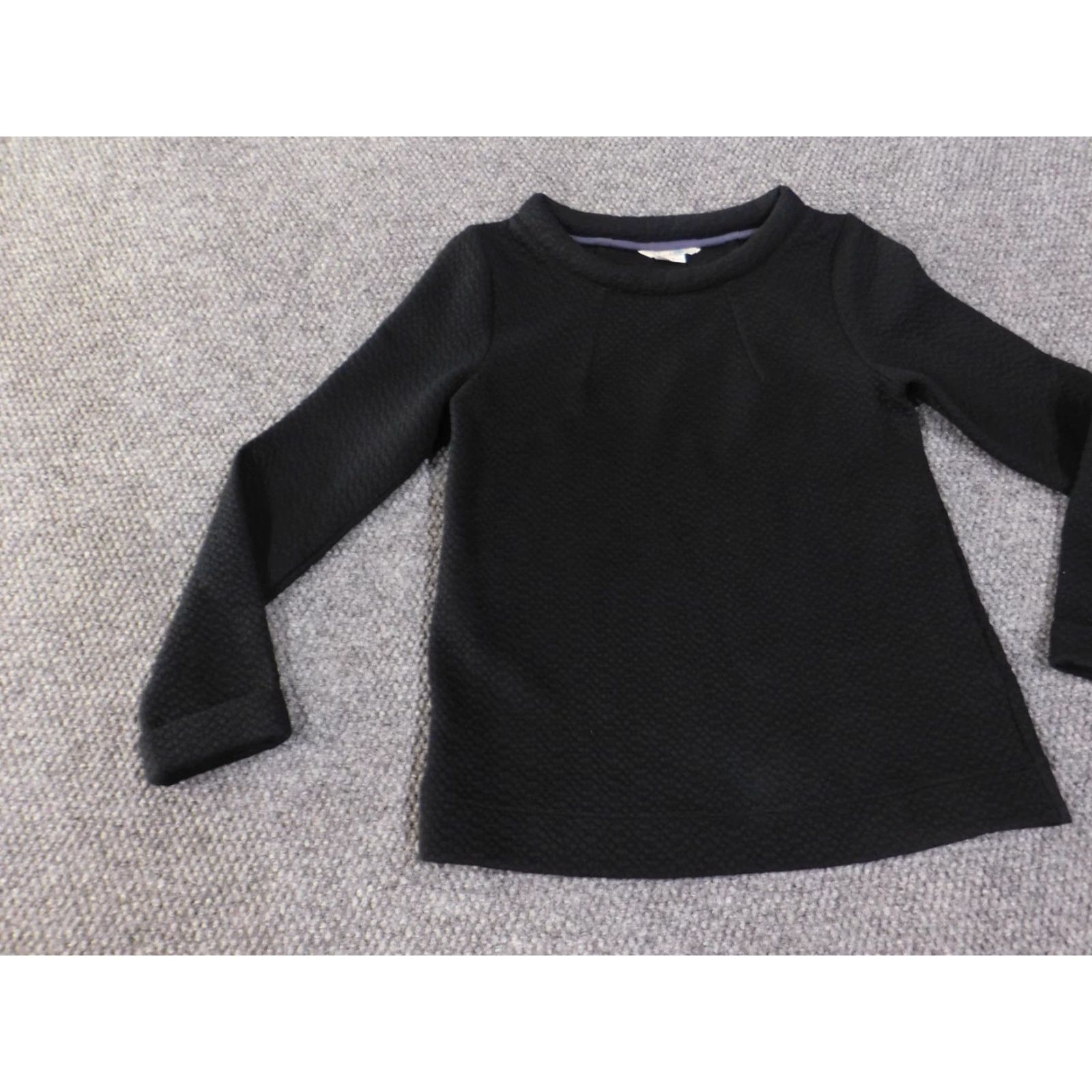 Boden Boden Sweater Womens Regular Size 4 Black Long Sleeve Knit Pullover Stretch Cuffed End Women's Pullover Knit Sweater Size S / US 4 / IT 40 - 3 Thumbnail