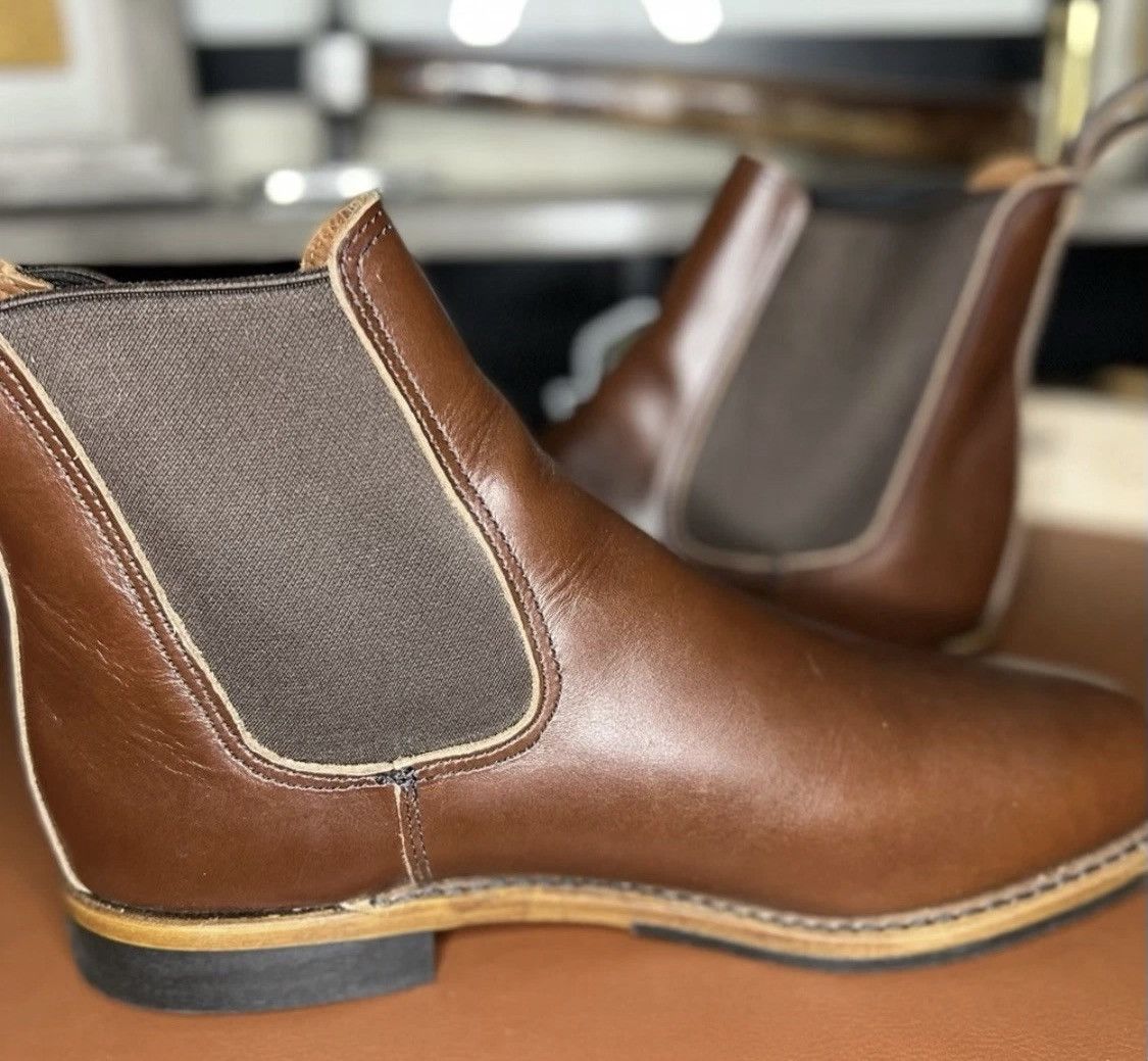 Red Wing Red Wing 9437 Williston Chelsea Teak Featherstone 9.5 Rare Size US 9.5 / EU 42-43 - 4 Thumbnail