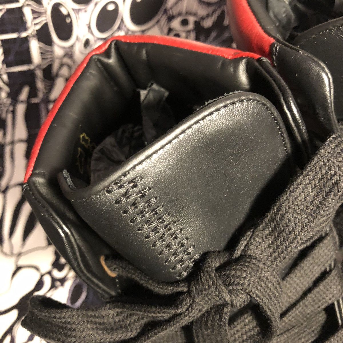 Represent Clo. SAMPLE SS18 The Alpha Mid Black / Red Bred Size US 10 / EU 43 - 12 Thumbnail