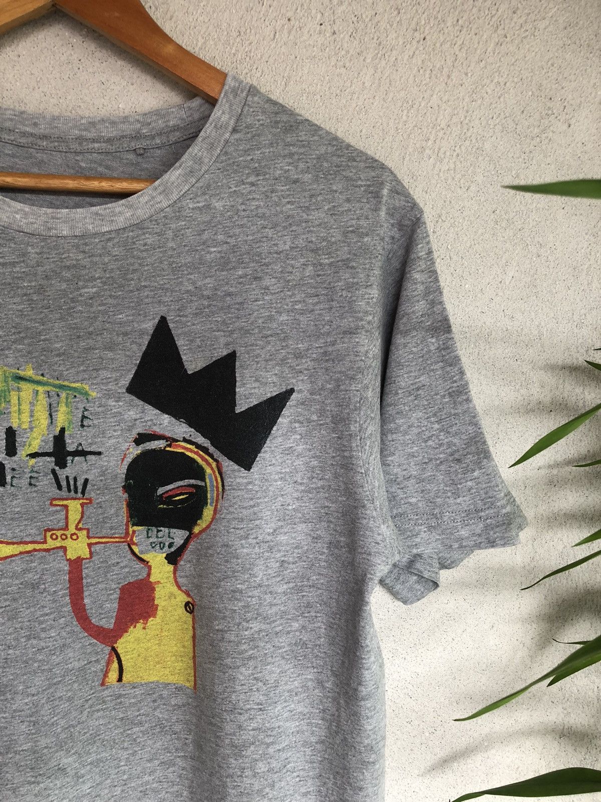 Jean-Michel Basquiat × Uniqlo × Vintage UT Uniqlo X Jean - Michel Basquiat Ghraphic Art Tshirts Size US M / EU 48-50 / 2 - 5 Thumbnail
