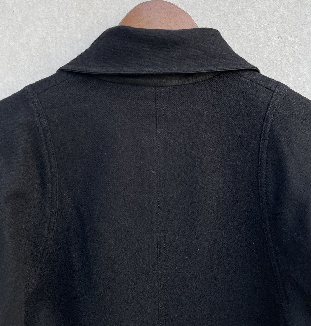 Givenchy 🔥VINTAGE GIVENCHY BLACK METALLIC/WOOL REVERSIBLE JACKET Size US M / EU 48-50 / 2 - 12 Thumbnail