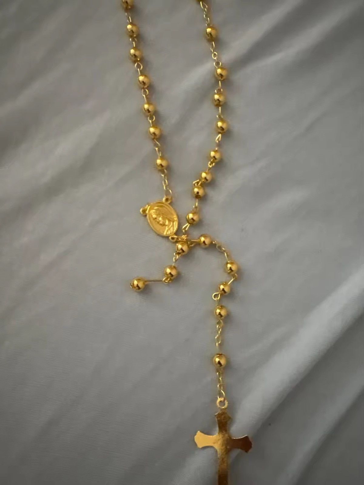 Jewelry Saint Benedict Rosary Necklace Chain Catholic Church Jesus Size ONE SIZE - 5 Thumbnail