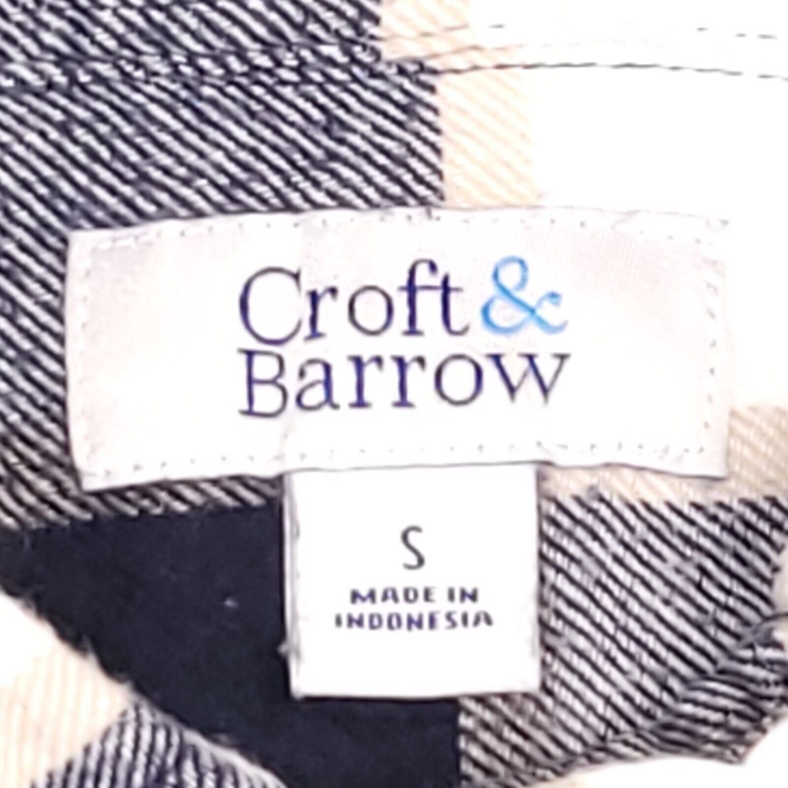Croft & Barrow Croft & Barrow Buffalo Check Flannel Shirt Mens Size s Blue Size US S / EU 44-46 / 1 - 3 Thumbnail
