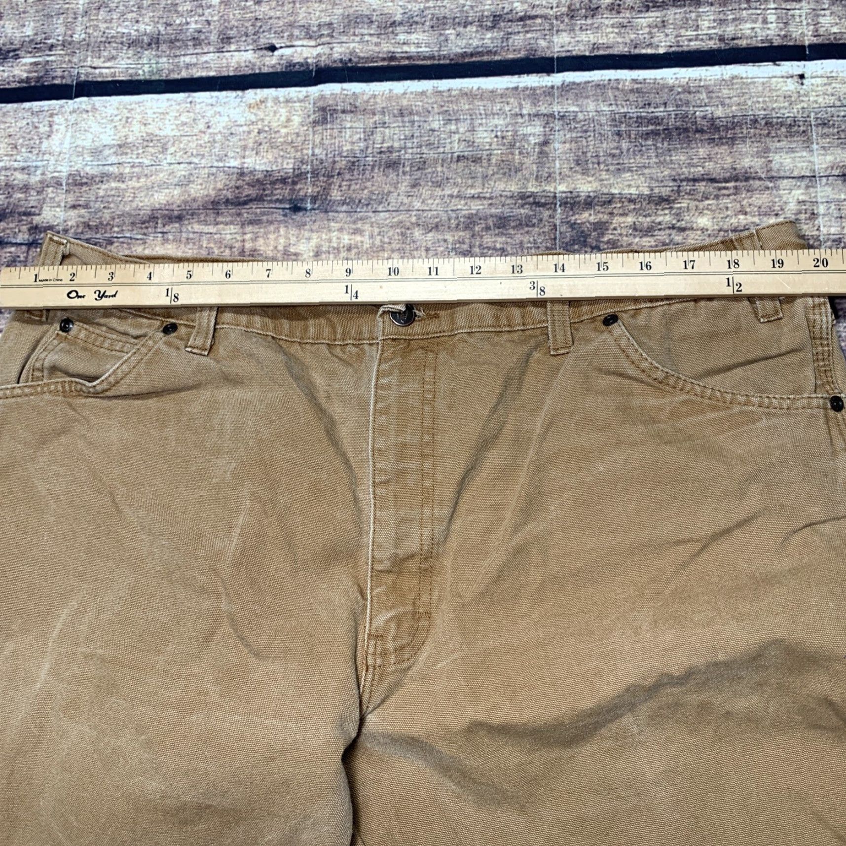 Dickies DICKIES Carpenter Pants Jeans Brown Duck Mens Size 40 x 28.5 Work Construction Size US 40 / EU 56 - 5 Thumbnail