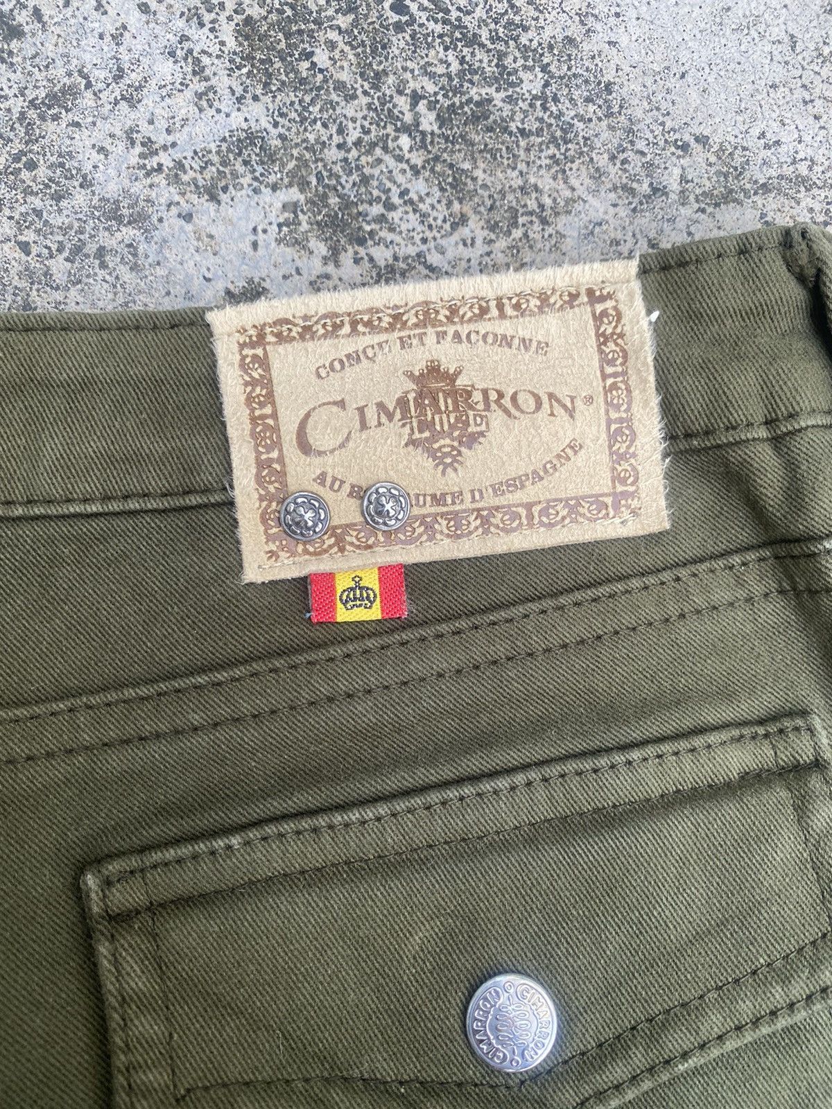 Japanese Brand Flare Jeans Cimarron Bushpant Strechable Bootcut Size US 29 - 23 Thumbnail