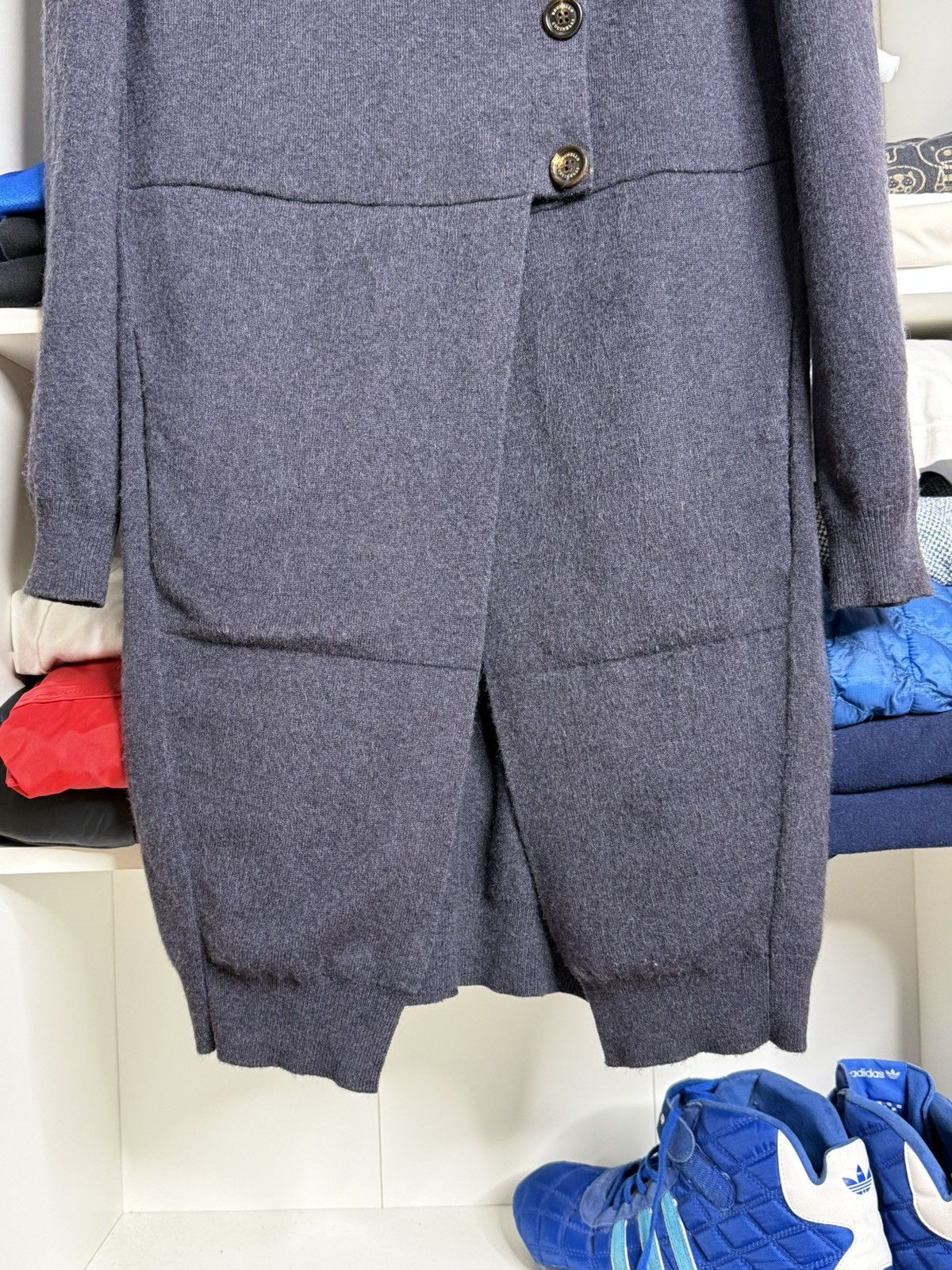 Brunello Cucinelli Brunello Cucinelli Cashmere Long Cardigan size XXL Size XXL / US 16-18 / IT 52-54 - 4 Thumbnail