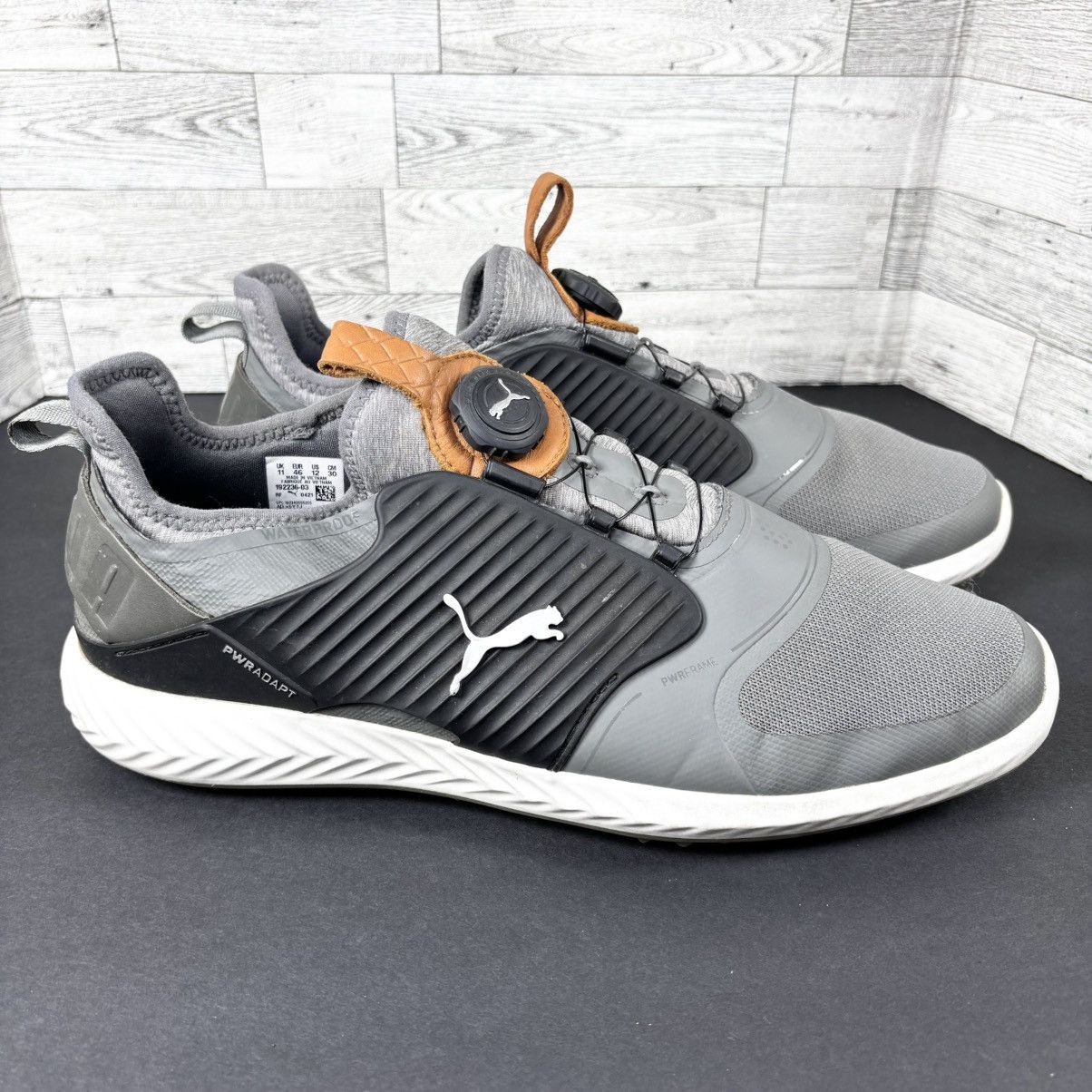 Puma Puma Golf Ignite waterproof PWRADAPT Golf Shoes Size 12 Size US 12 / EU 45 - 13 Thumbnail