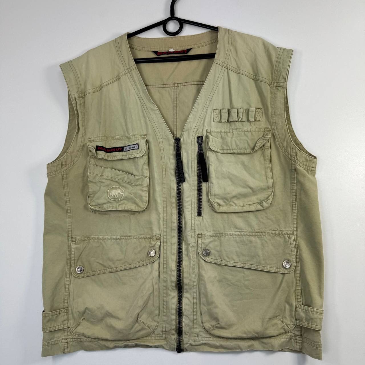 Mammut Mammut Utility Vest Beige Multi Pocket Fishing Outdoor L Size US L / EU 52-54 / 3 - 1 Thumbnail