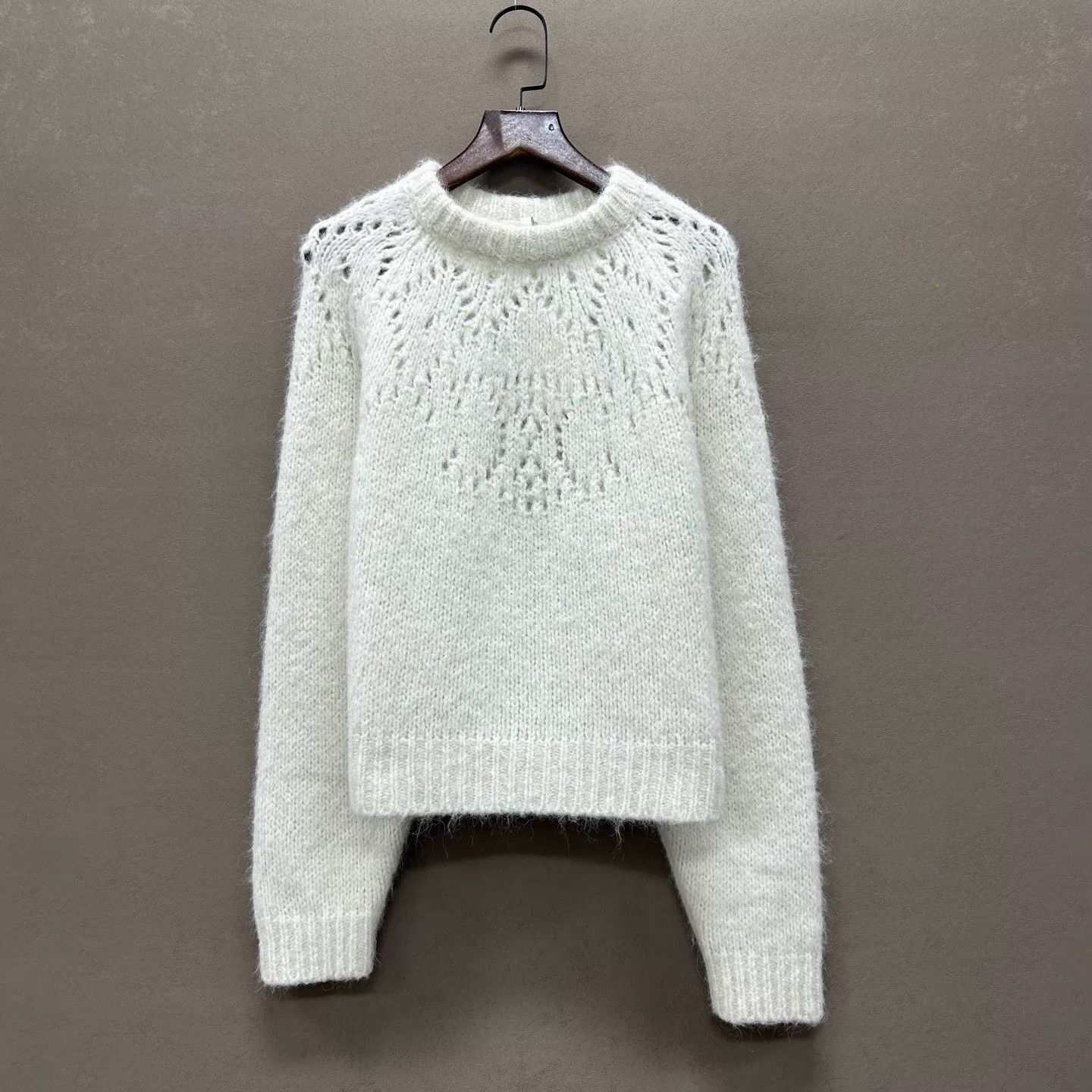 Celine Celine laced Triomphe sweater XS new with tags Size XS / US 0-2 / IT 36-38 - 1 Thumbnail