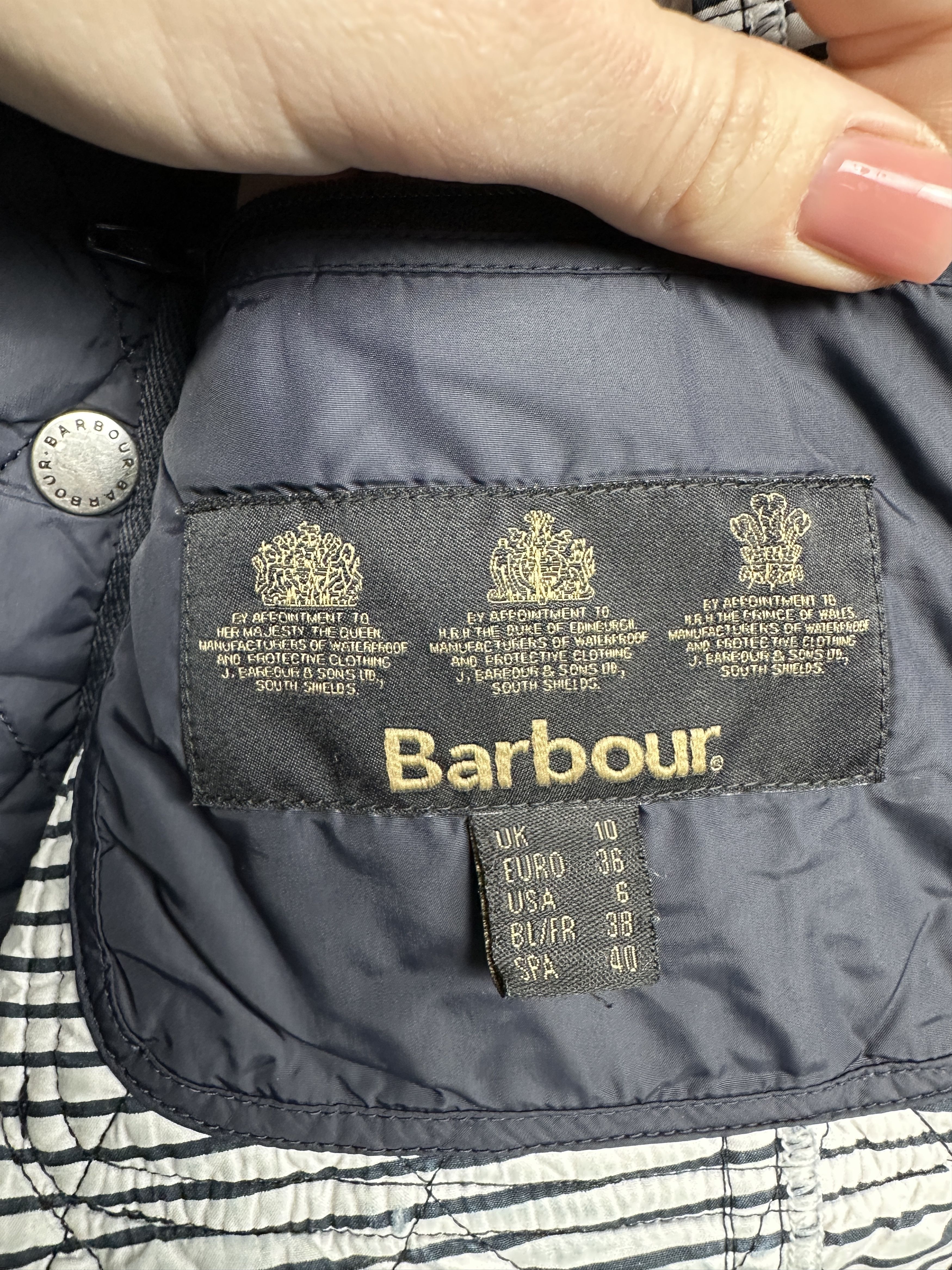 Barbour Barbour Womens Berryhead Quilted Jacket Size M / US 6-8 / IT 42-44 - 6 Thumbnail