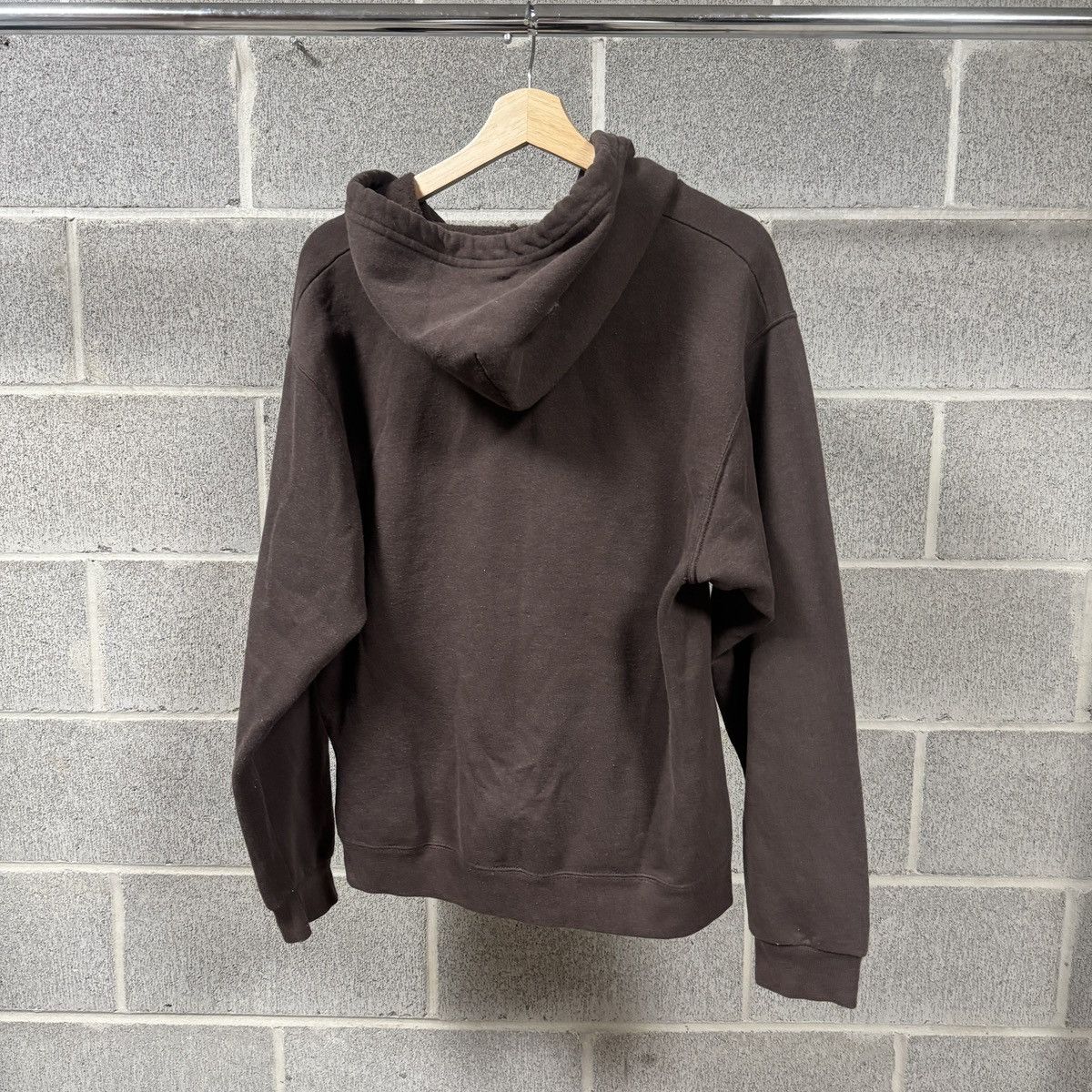 Vintage Thrashed Faded Distressed Green Zip Hoodie ERD Grunge Chrome Size US M / EU 48-50 / 2 - 4 Thumbnail